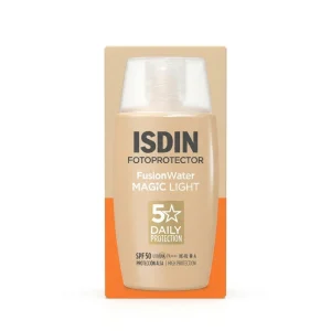 ISDIN PHOTOPROTECTION ECRAN SOLAIRE FUSION WATER TEINTEE LIGHT SPF50+ 50ML