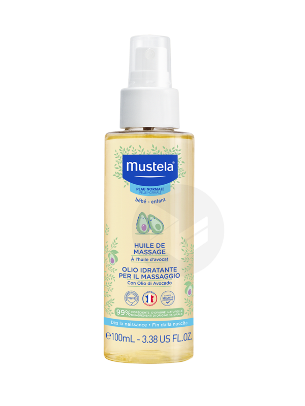 MUSTELA HUILE DE MASSAGE PEAU NORMAL 100 ML