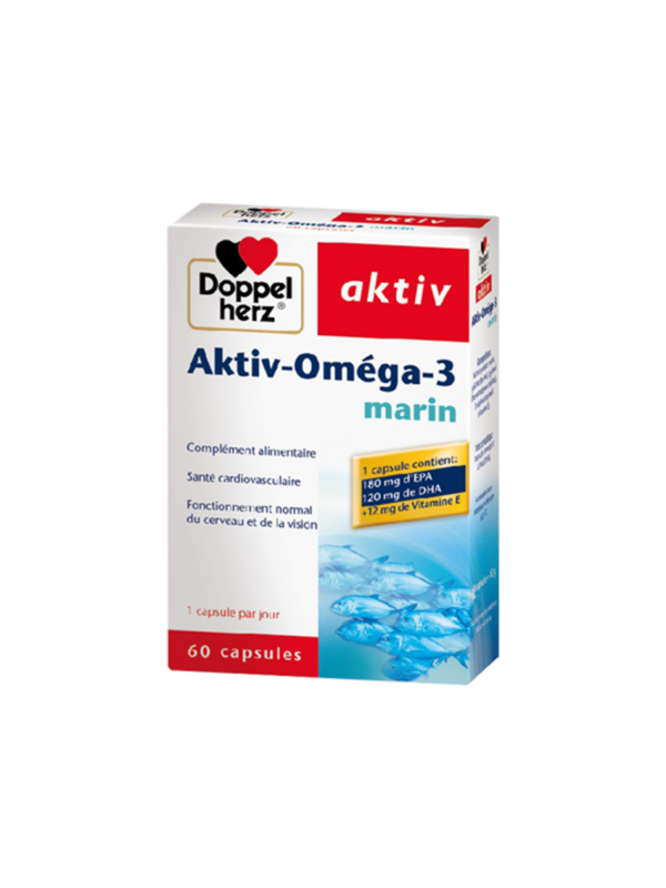 AKTIV OMEGA 3 MARIN 60 CAPSULES