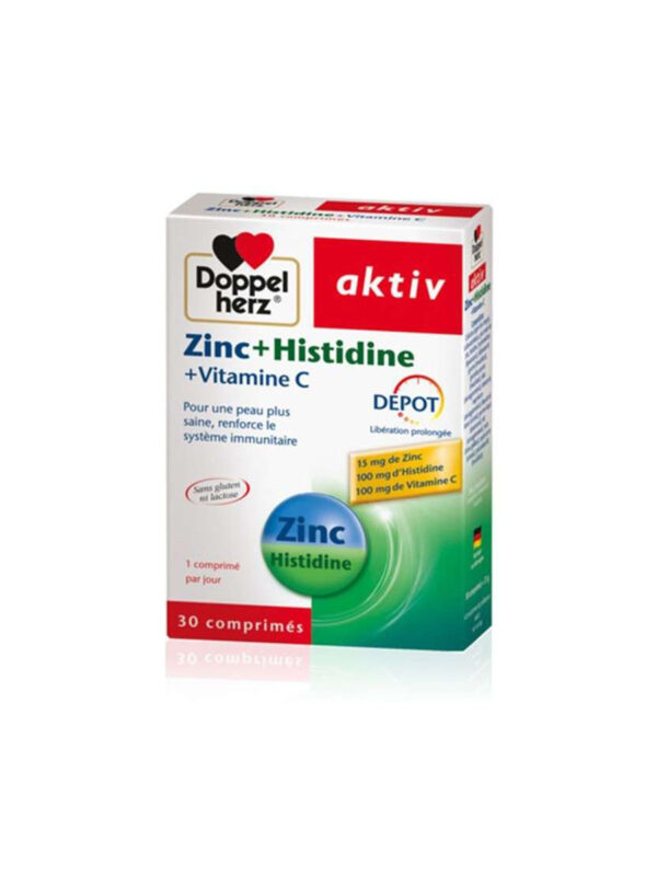 AKTIV ZINC+HISTIDINE+VITAMINE C 30 COMPRIMES