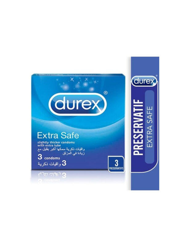 DUREX PRESERVATIF EXTRA SAFE BOITE 3