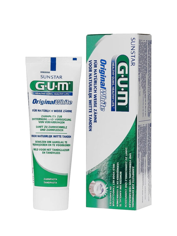 GUM DENTIFRICE ORIGINAL WHITE 75ML