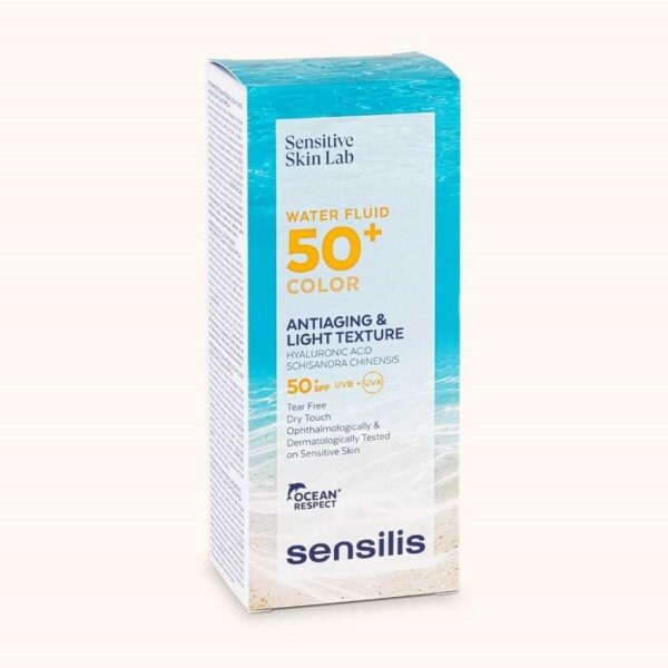 SENSILIS SENSITIVE SKIN WATER FLUID TEINTE SPF50+ 40ML