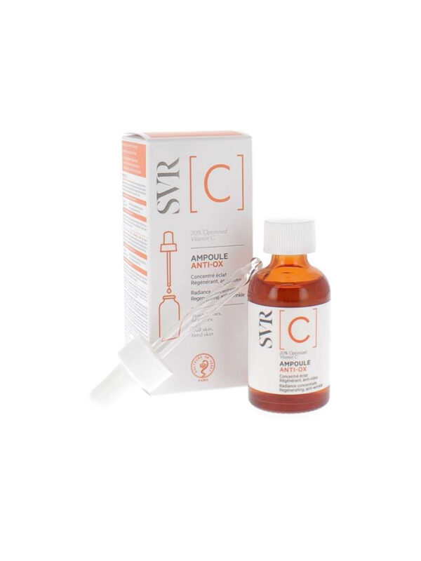 SVR AMPOULE ANTI OX VITAMINE C 20% 30ML TOUS TYPES DE PEAUX