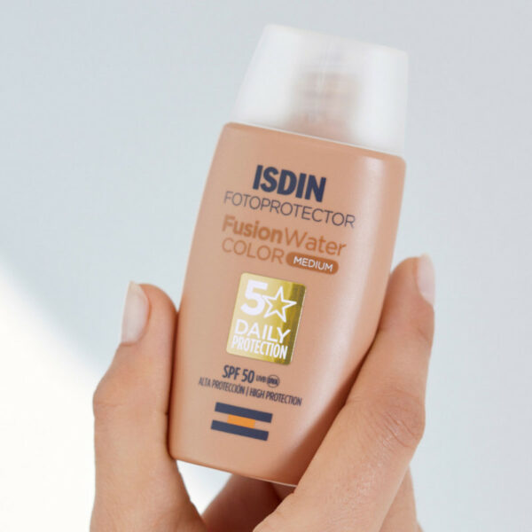 ISDIN PHOTOPROTECTION ECRAN SOLAIRE FUSION WATER TEINTEE MEDIUM SPF50+ 50ML