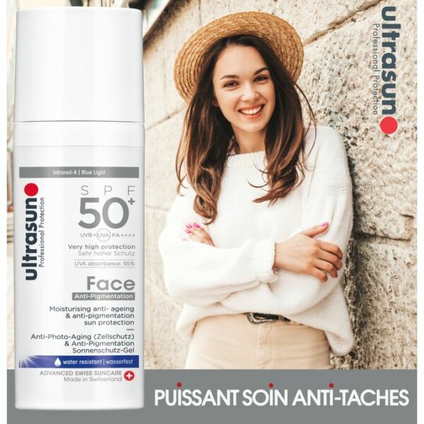 ULTRASUN FACE ANTI AGEING & ANTI PIGMENTATION SPF50+ 50ML