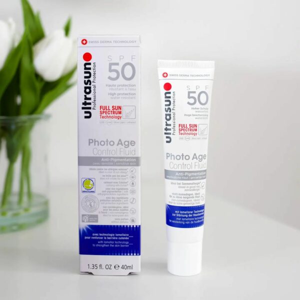 ULTRASUN PHOTO AGE ANTI PIGMENTATION FLUID SPF 50 40ML