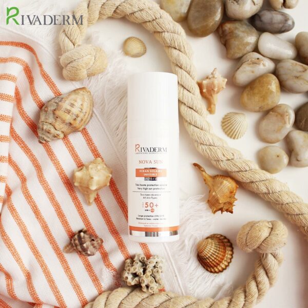 RIVADERM NOVA SUN ECRAN SOLAIRE INVISIBLE SPF50+ 50ML