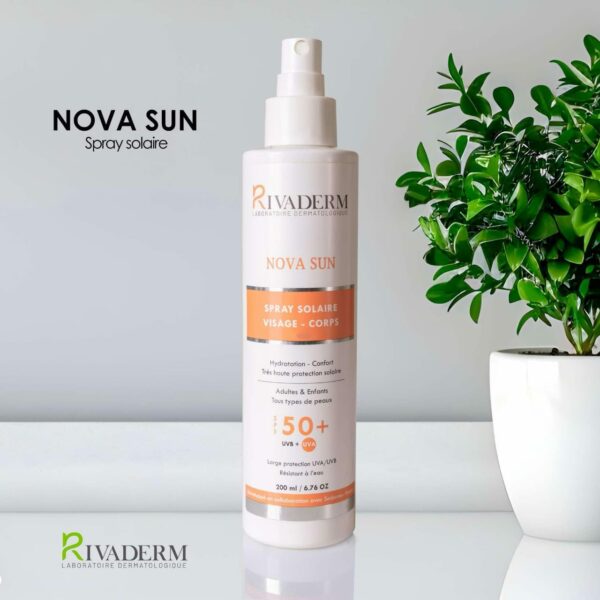 RIVADERM NOVA SUN SPRAY SOLAIRE SPF 50+ 200ML