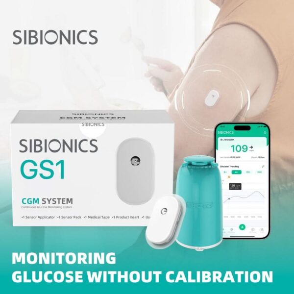 SIBIONICS GS1 CGM Système de surveillance continue du glucose