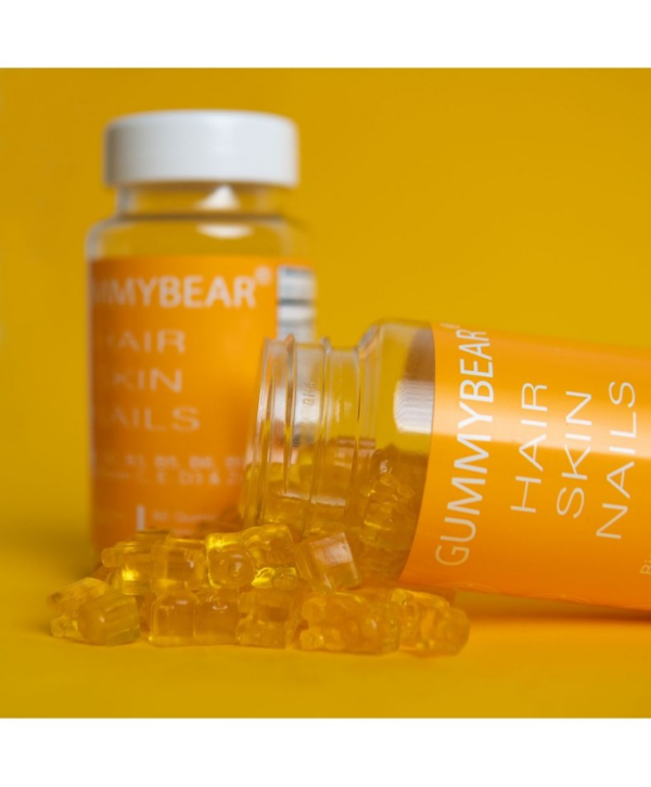 GUMMYBEAR HAIR SKIN NAILS 60 GUMMIES