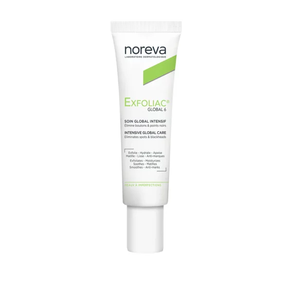NOREVA EXFOLIAC GLOBAL 6 SOIN ANTI IMPERFECTION 30ML