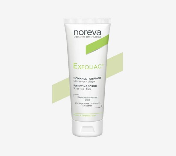 NOREVA EXFOLIAC GOMMAGE PURIFIANT PEAUX A IMPERFECTIONS 50ML