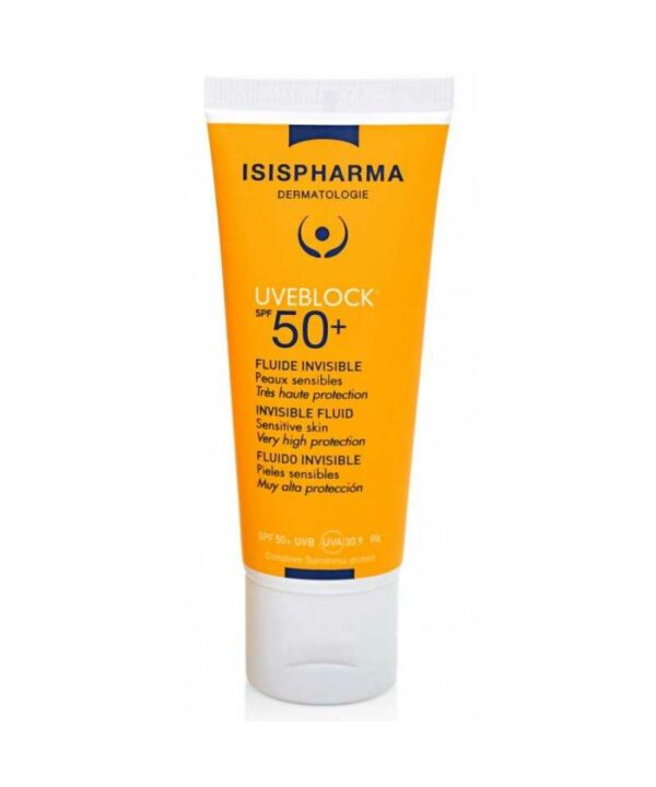 ISISPHARMA UVEBLOCK 50+ FLUIDE INVISIBLE 40ML