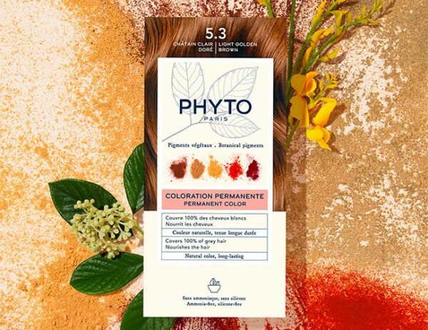 PHYTO PHYTOCOLOR 5.3 CHATAIN CLAIR DORE