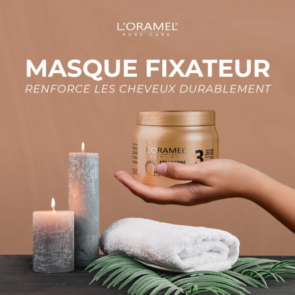 L'Oramel Collagène Caviar - Masque Fixateur - 500ml