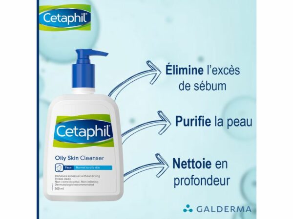 CETAPHIL LOTION NETTOYANT PEAU GRASSE 236 ML