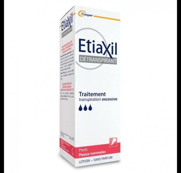 ETIAXIL DETRANSPIRANT LOTION PIED ET MAIN 100ML