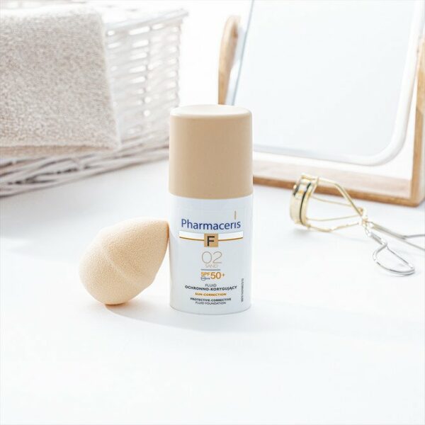 PHARMACERIS F FOND DE TEINT SPF 50+ (02 SAND) 30ML