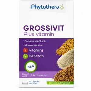 VITAL PHYTOTHERA GROSSIVIT PLUS VITAMINE 45 GELULES