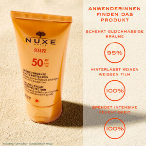 NUXE SUN CREME FONDANTE VISAGE SPF50+ 50ML