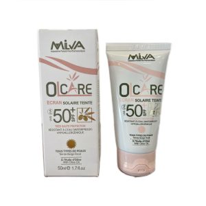 MILVA OLCARE ECRAN SOLAIRE TEINTÉ BEIGE ROSÉ SPF50
