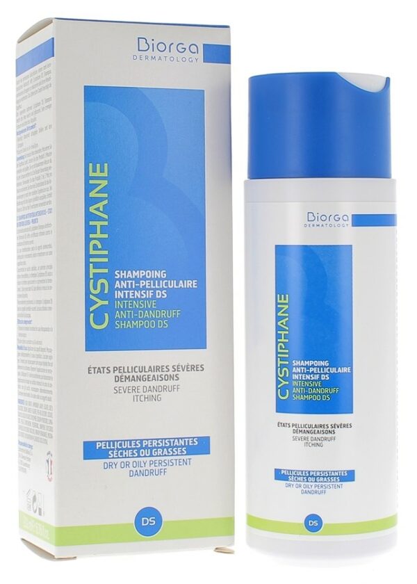 CYSTIPHANE SHAMPOOING ANTI PELLICULAIRE INTENSIF DS 200ML