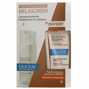 DUCRAY PACK MELASCREEN CONCENTRE ANTI TACHES 30ML+MELASCREEN ECRAN FLUIDE ANTI TACHE SPF50+50ML (OFFERT)
