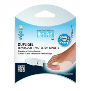 HERBI FEET DUPLIGEL ECARTEUR D'ORTEIL+PROTECTEUR D'HALLUX VALGUS