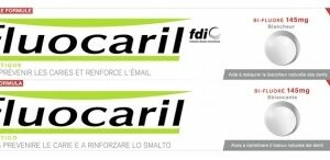 FLUOCARIL DENTIFRICE BLANCHEUR BI-FLUORE LOT DE 2 X 75 ML