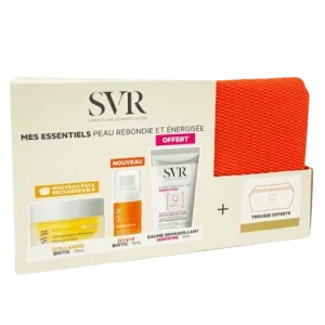 SVR TROUSSE COLLAGEN BIOTIC+ C EYE+BAUME DEMAQUILMLANT OFFERT