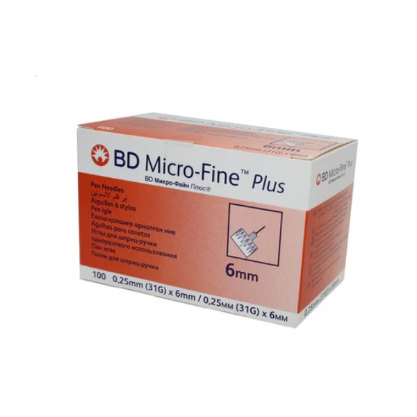 AIGUILLES STYLO MICROFINE G31 6MM