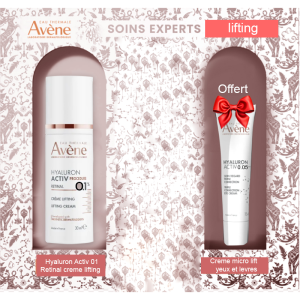 Avene Coffret Soins Experts Lifting - Hyaluron Activ Procedure Retinal 0.1% Creme Lifting
