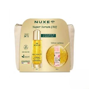 NUXE Trousse Super Serum [10] 30ML + Very Rose Eau Démaquillante 100ML