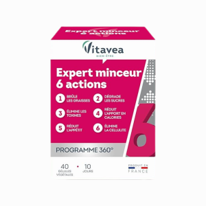 VITAVEA EXPERT MINCEUR 6 ACTIONS 40 GELULES